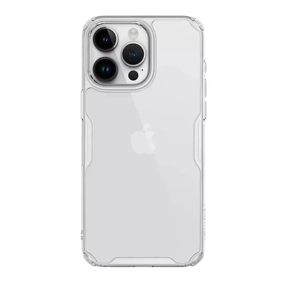 NILLKIN Maska Nature Pro za iPhone 15 Pro Max/ bela