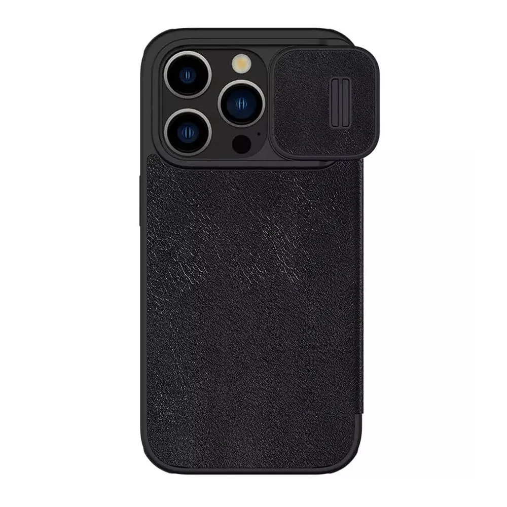NILLKIN Maska Qin Pro za iPhone 15 Pro Max/ crna