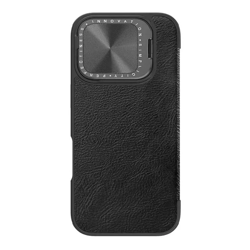 NILLKIN Maska QIN Pro za iPhone 16 Pro/ crna