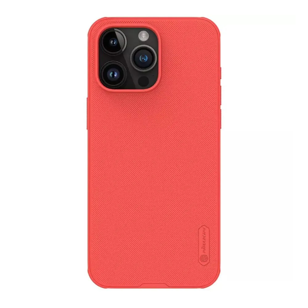 NILLKIN Maska Super Frost Pro za iPhone 15 Pro Max/ crvena