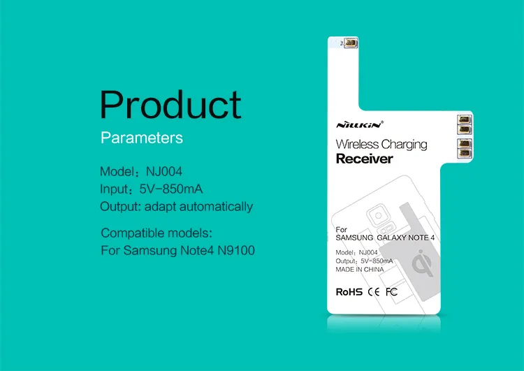 Nillkin WiFi charging reciever Samsung Note 4/N910.