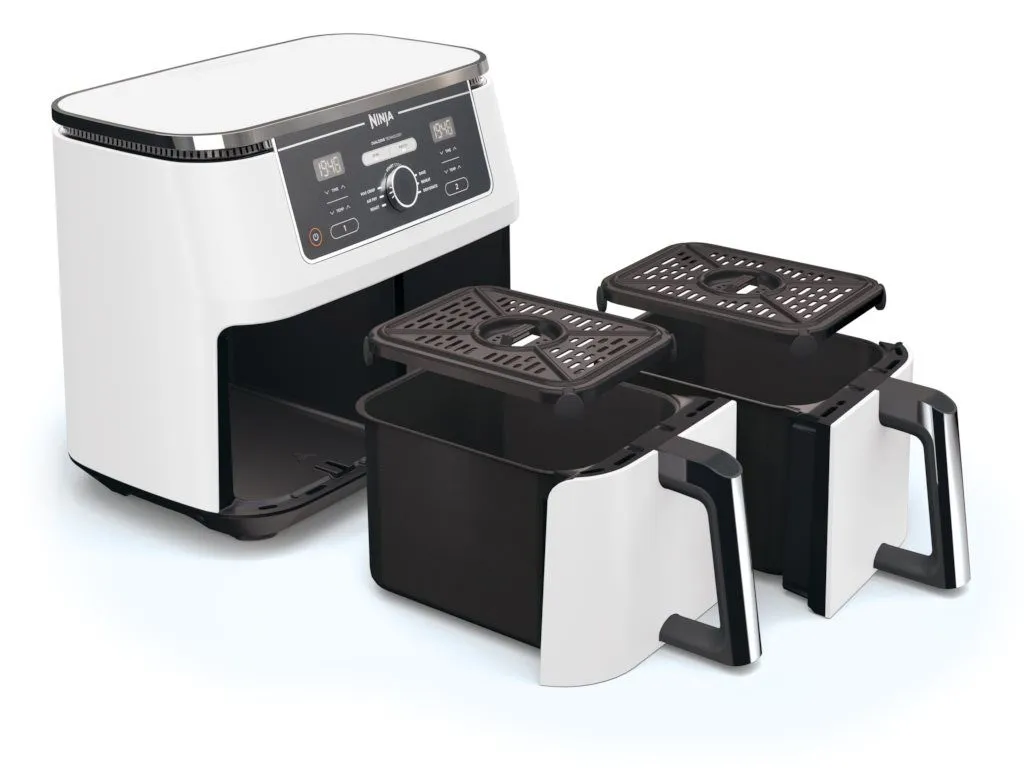 NINJA Airfryer AF400EUWH dupla korpa/9.5L/ 2470W/ bela