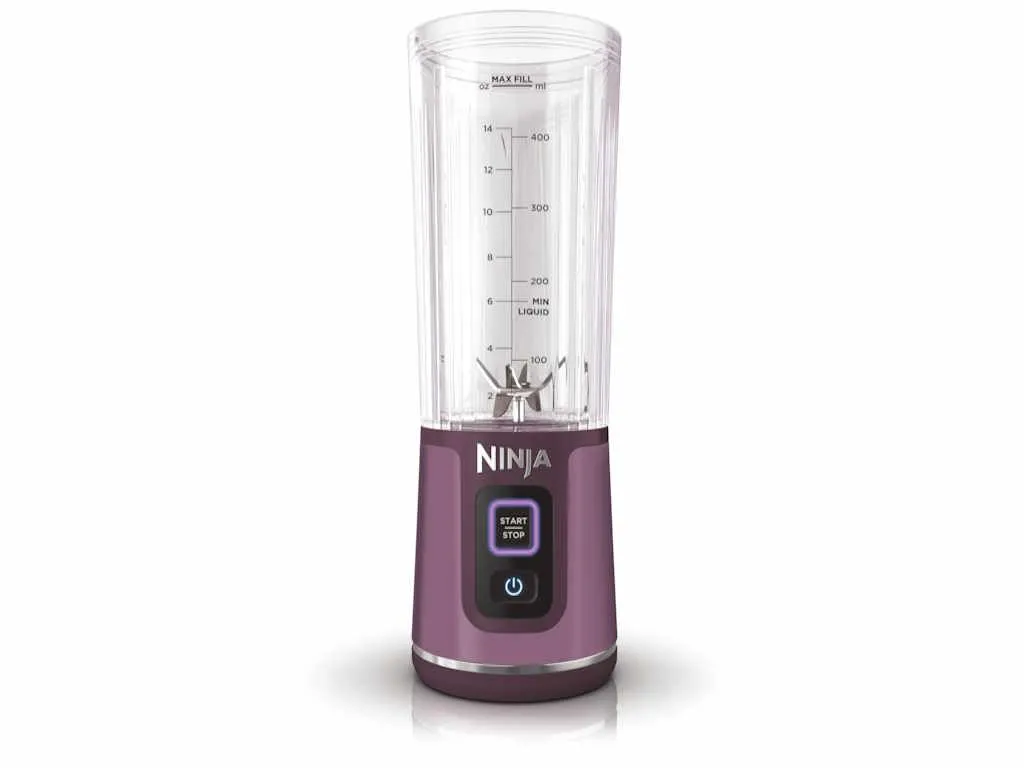 NINJA Blender BC151EUPR Blast Portable Blender/Smoothie Maker/ljubicasta