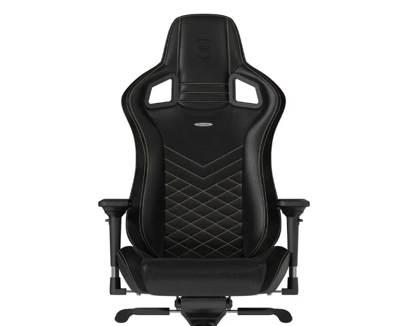 NOBLECHAIRS Gejmerska stolica Epic/ crna/zlatna