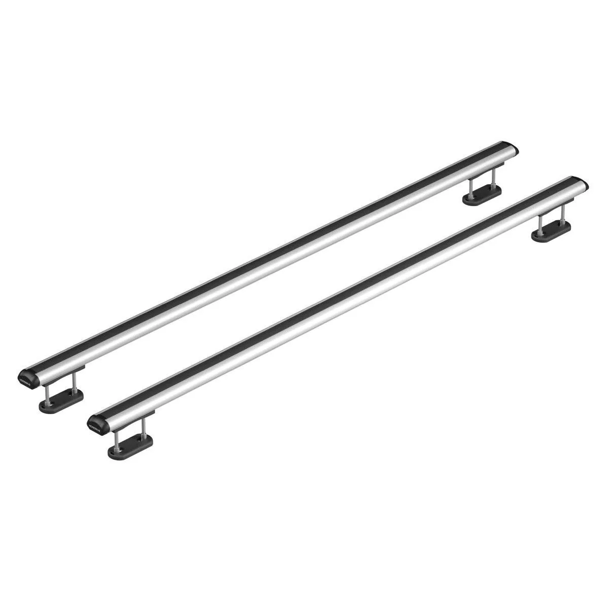 NORDRIVE Krovni nosači "kuma"alu šipke set 137cm max rastojanje izmedju šina na krovu 125cm,do 100kg