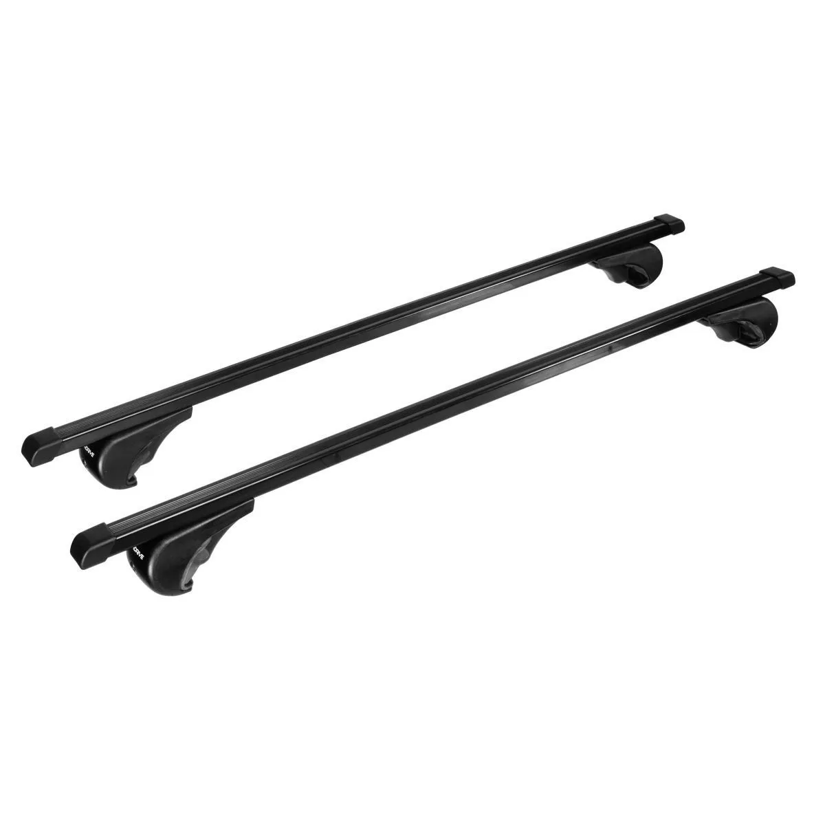 NORDRIVE Krovni nosači rail-topčel šipke set 108cm max rastojanje izmedju šina 100.5cm/do 1
