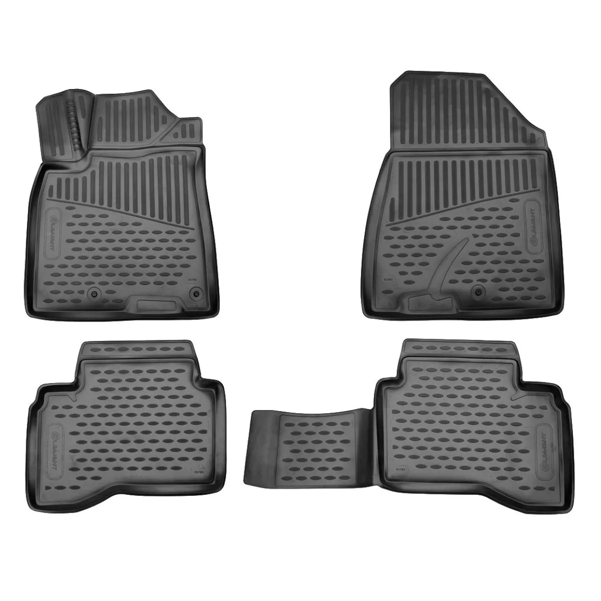 Novline - Element 3D Patosnice KIA Niro 2016- 4 pcs