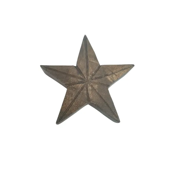 Novogodišnji ukras drvena zvezda 26-08965