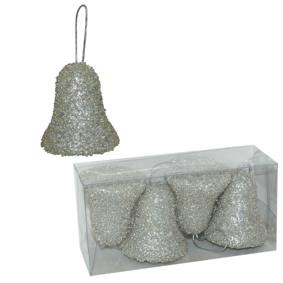 Novogodišnji ukrasi Zvono, set 1/4