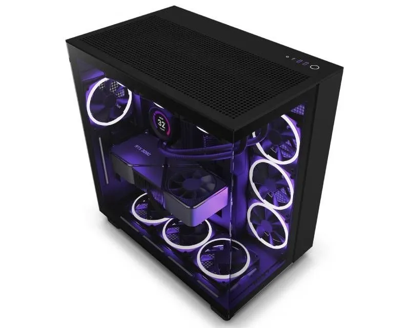 NZXT Kućište H9 Flow CM-H91FB-01/ crna