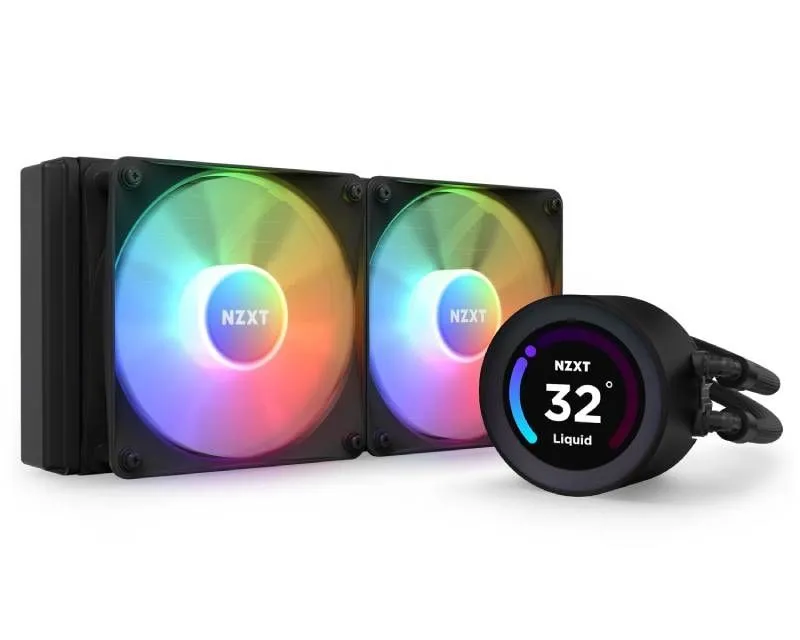 NZXT Vodeno hlađenje Kraken Elite 240 RGB RL-KR24E-B1, crna