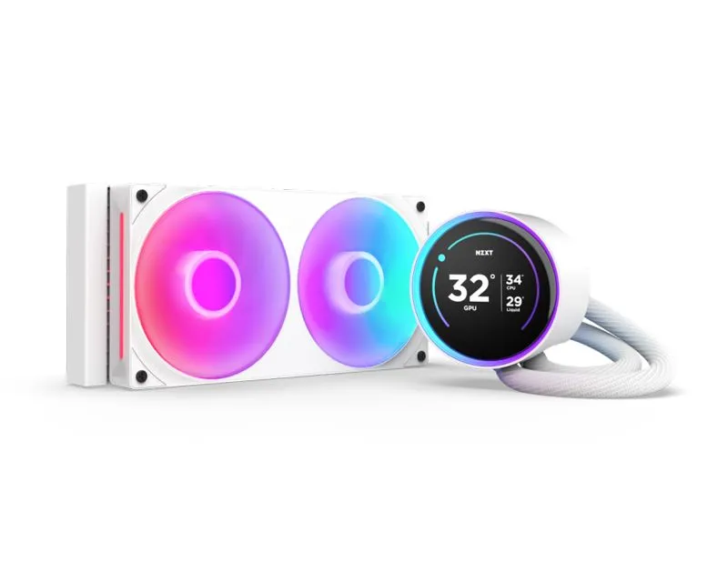 NZXT Vodeno hlađenje Kraken Elite 240 RGB V2 RL-KR24E-W2/ bela