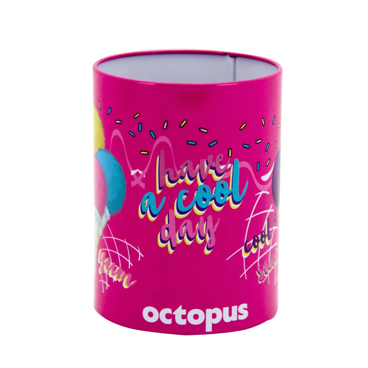 OCTOPUS Čaša  za olovke metalna  ice cream unl-1960