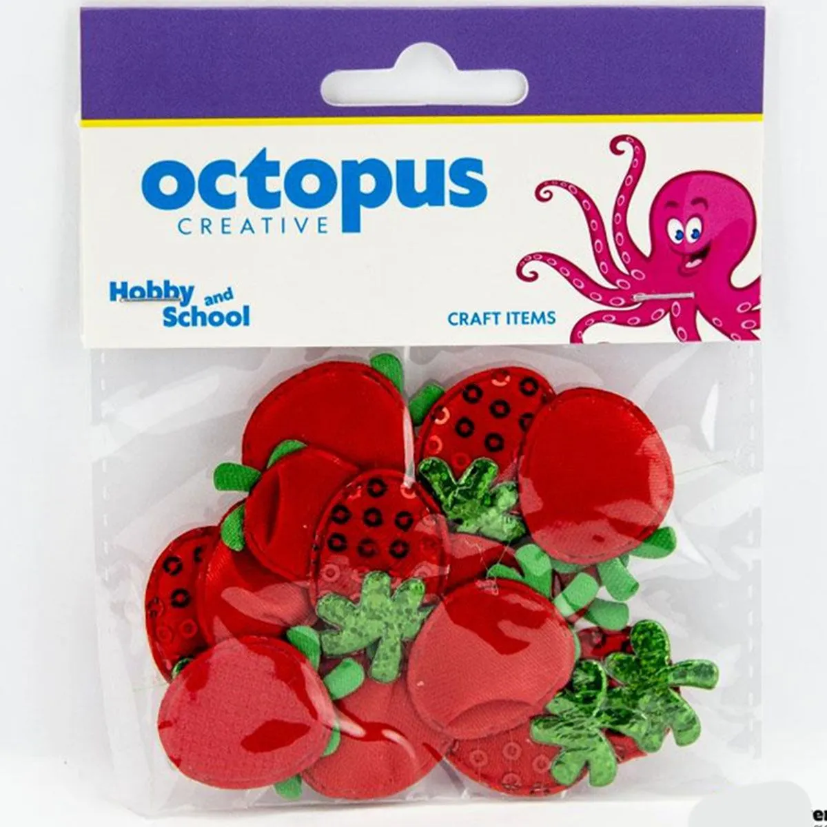 OCTOPUS Dekorativne jagode 2.5x3cm  15kom unl-1682