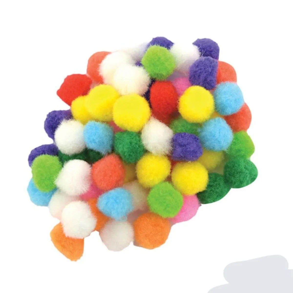 OCTOPUS Dekorativne pom pom loptice 15mm 60kom unl-0902 octopus