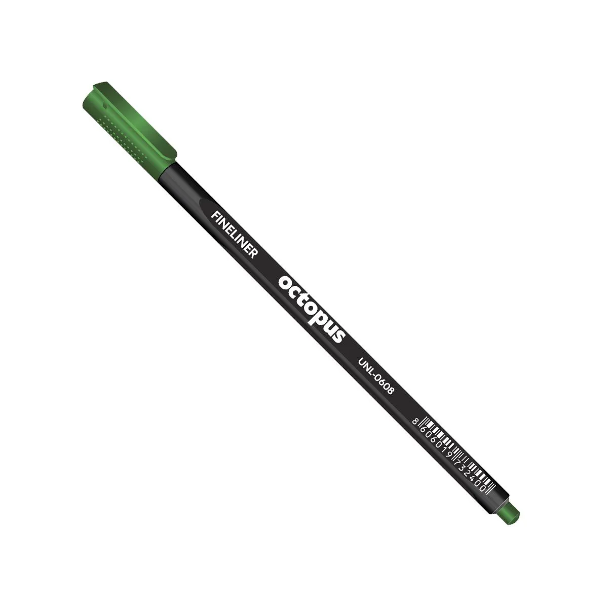 OCTOPUS Liner 0.4mm zeleni tamno fineliner  unl-0608