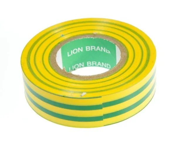 OEM Izolaciona traka 0/15mm x 19mm x20m stripped (zeleno / žuta)