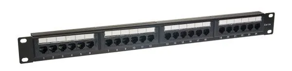 OEM Patchcord kabel panel UTP 5e, 24, Rek 19" 1U