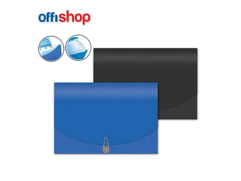 OFFISHOP Fascikla torba za dokumenta sa 13 pregrada OF220
