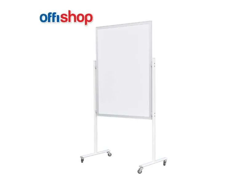 OFFISHOP Magnetna tabla Mobile Lux bela 90 X 120 cm OF452