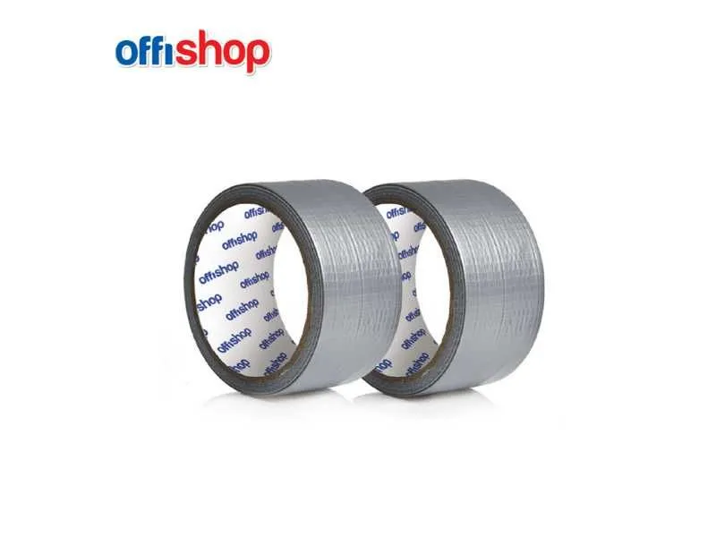 OFFISHOP Selotejp Duct silver OF322-6 kom