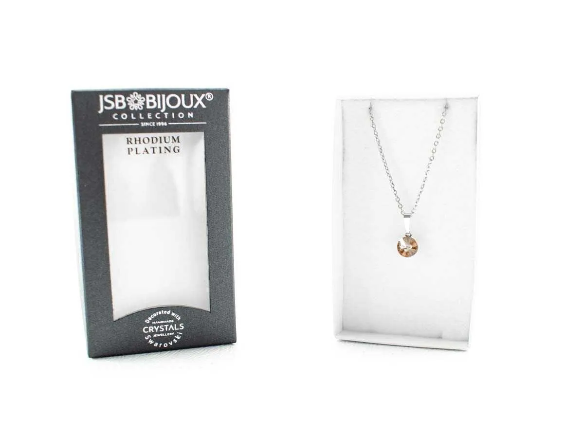 Ogrlica sa Swarovski kristalima BGAJ  43112239 GSH