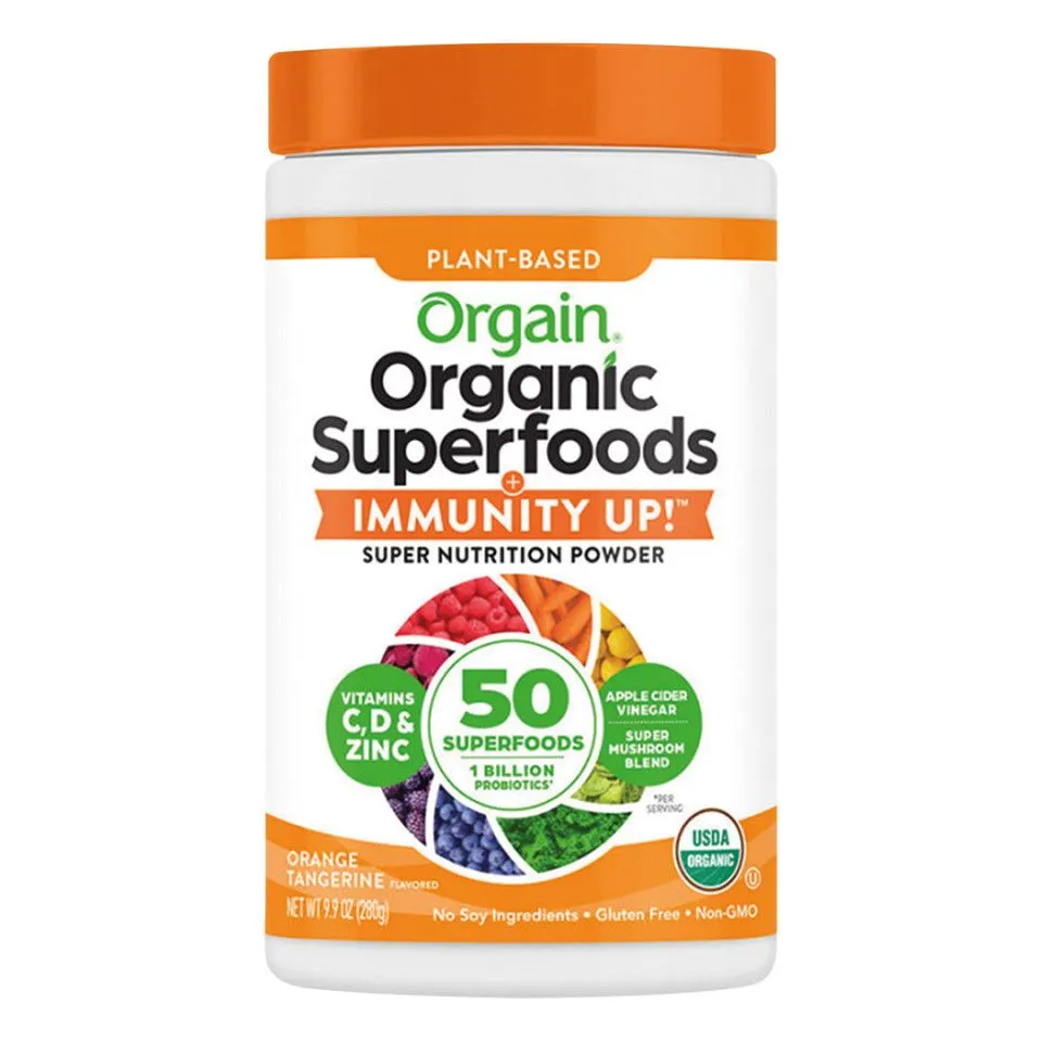 Orgain Superfoods Immunity Up/ mandarina/ 280g