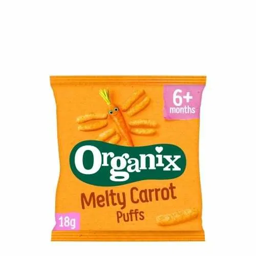 ORGANIX Organski šargarepa pufi 20 gr (6m+)
