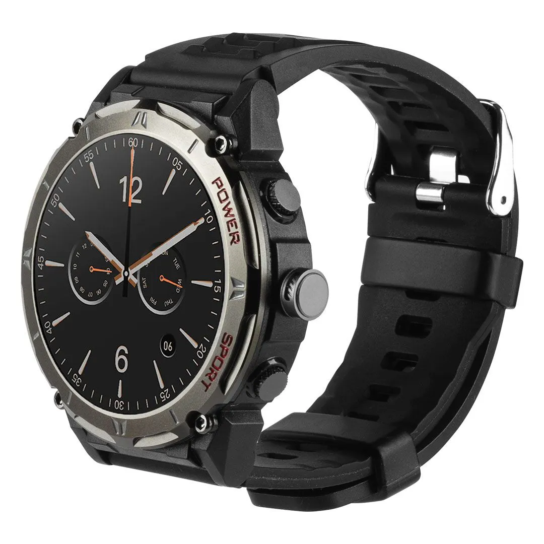 Pametni sat BEZEL sa GPS-om – AMOLED 1/43/ baterija 580 mAh/ Bluetooth pozivi/ IP68/ crni