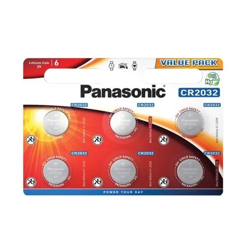 PANASONIC Baterija CR-2032 L/6bp 1 kom