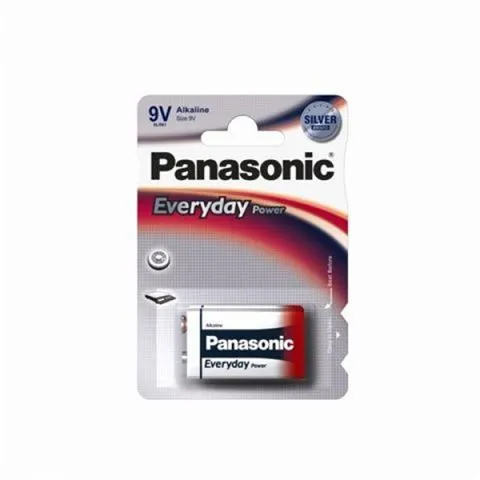 PANASONIC Baterije 6LF22EPS/1BP -9V Alkalne Everyday