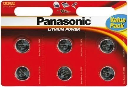 PANASONIC Baterije Litijum CR-2032 L/6bp