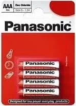 PANASONIC Baterije R03RZ/4BP - 4× AAA Zinc Carbon