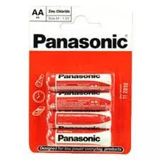 PANASONIC Baterije R6RZ/4BP - 4×AA EU Zinc Carbon