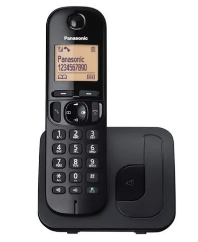PANASONIC Bežični telefon KX-TGC210FXB, crna