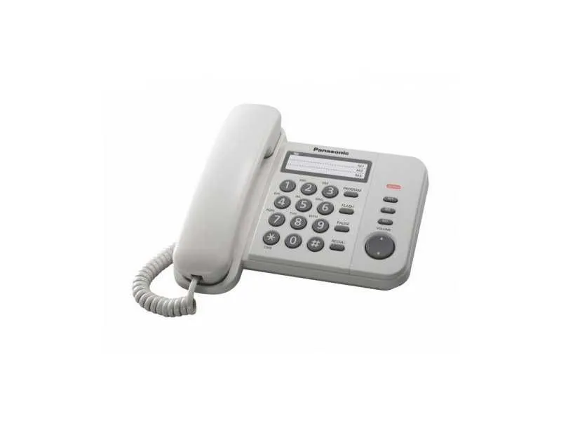PANASONIC Telefon fiksni žični KX-TS520FXW, bela