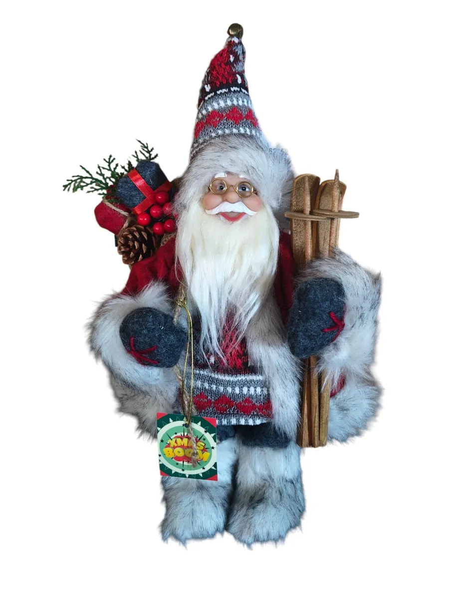 PANGRAF Novogodišnja figura Deda Mraz 35cm TL01235