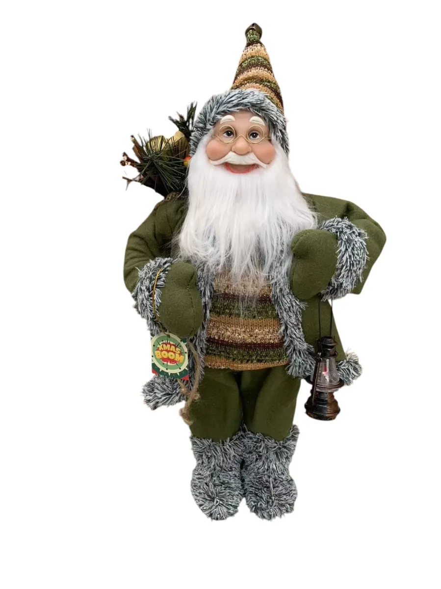 PANGRAF Novogodišnja figura Deda Mraz 50cm SZO2350/ zelena