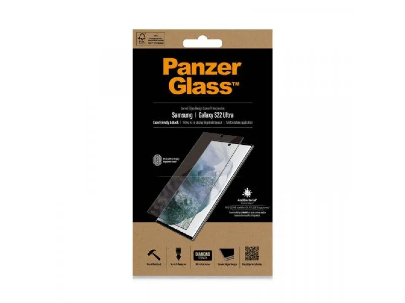 PANZER Zaštitno staklo za Samsung Galaxy S22 Ultra 5G
