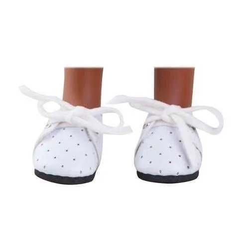 PAOLA REINA Cipele bele za drugarice od 32 cm