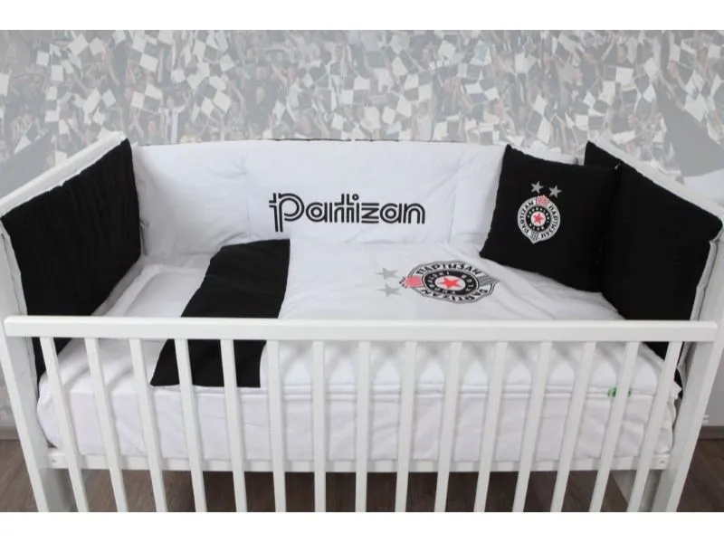 PARIZAN Bebi posteljina sa ogradicom