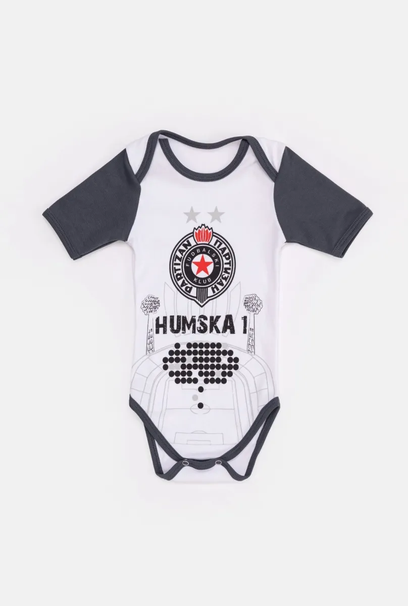 PARTIZAN Bodi kratak rukav Humska 1