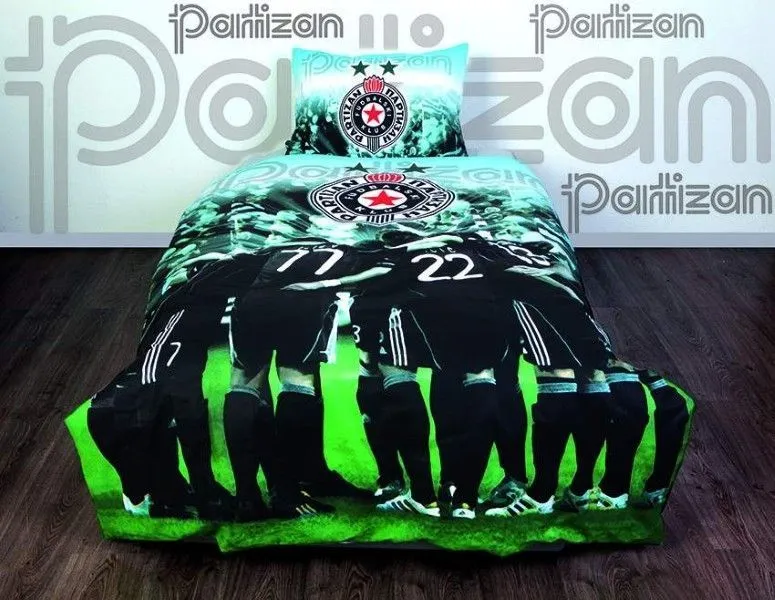 PARTIZAN Dečija posteljina štampa 140X200