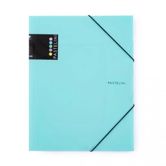 PASTELINI PVC fascikla sa lastišem A4-Zelena