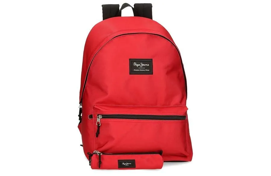 PEPE JEANS Set ranac i pernica - Crvena