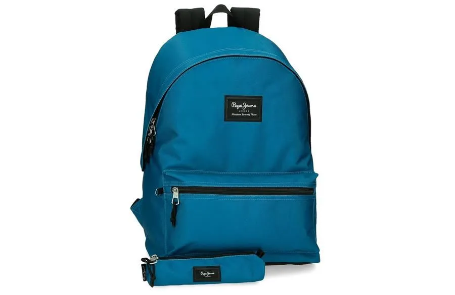 PEPE JEANS Set ranac i pernica - Plava