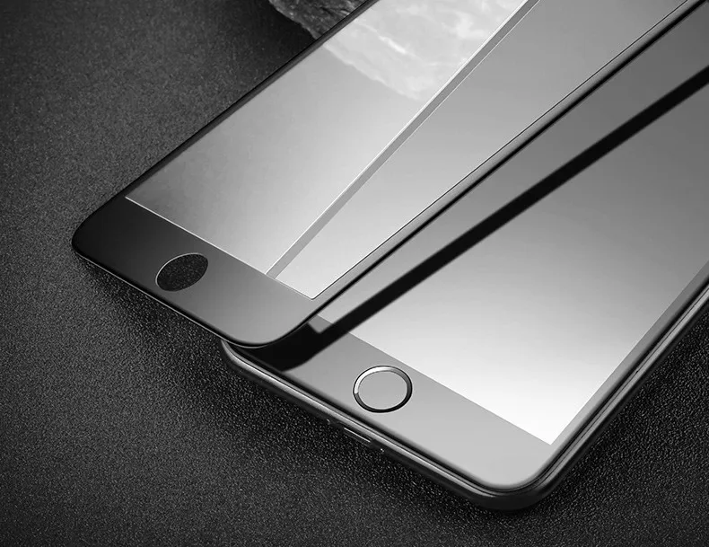 Perfect Silk print full Nano staklo 0/1mm za iPhone 7 Plus/8 Plus crno.