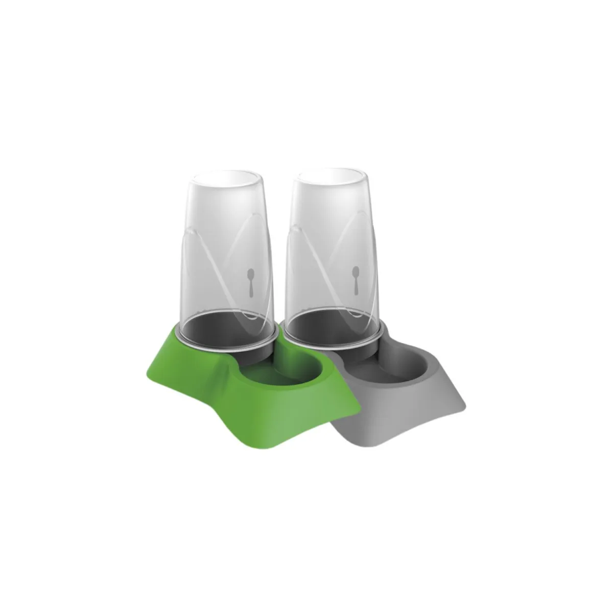 PETMAX Dispanzer Stella 1.5l kivi zelena 18x26x25,5 cm
