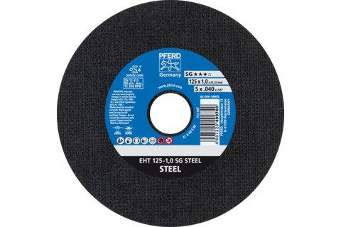 PFERD Rezna ploča EHT 115x1,0 SG STEEL, 22,23mm
