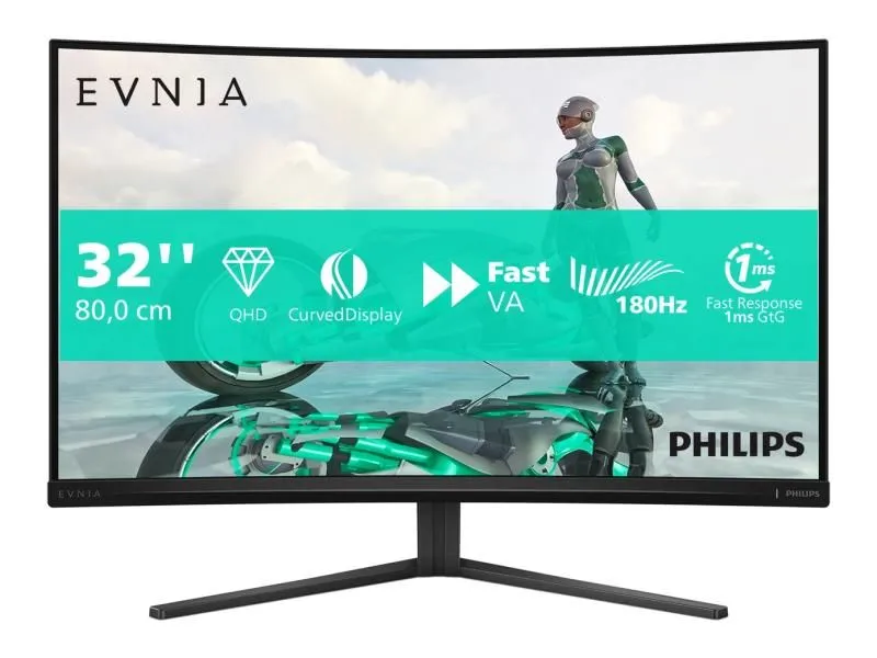 PHILIPS 32 inča Evnia 32M2C3500L/00 Curved Quad HD Fast VA Gaming monitor